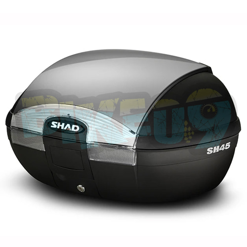 샤드 SH45 실버 탑 박스 커버 케이스 액세서리 - 샤드 오토바이 탑박스 싸이드 케이스 가방 브라켓 D1B45E05