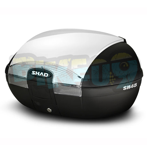 샤드 SH45 화이트 탑 박스 커버 케이스 액세서리 - 샤드 오토바이 탑박스 싸이드 케이스 가방 브라켓 D1B45E08