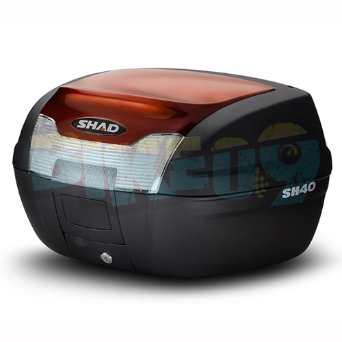 샤드 SH40 레드 탑 박스 커버 케이스 액세서리 - 샤드 오토바이 탑박스 싸이드 케이스 가방 브라켓 D1B40E09