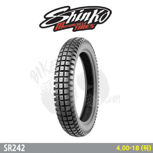 오토바이 타이어 신코타이어 SR242 4.00-18 (뒤)