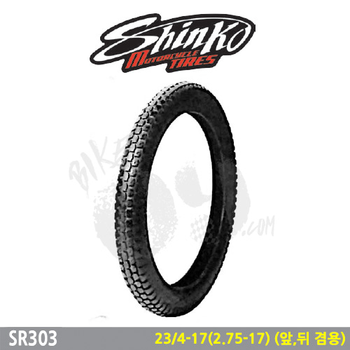 오토바이 타이어 신코타이어 SR30323/4-17(2.75-17) (앞,뒤 겸용)