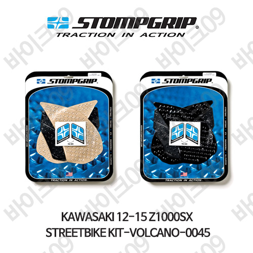 가와사키 12-15 Z1000SX STREETBIKE KIT-VOLCANO-0045 스텀프 테크스팩 오토바이 니그립 패드 #55-10-0045