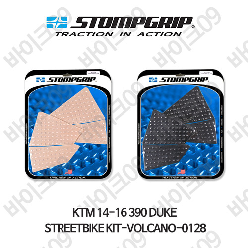 KTM 14-16 390듀크 STREETBIKE KIT-VOLCANO-0128 스텀프 테크스팩 오토바이 니그립 패드 #55-10-0128