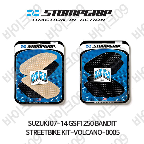 스즈키 07-14 GSF1250 BANDIT STREETBIKE KIT-VOLCANO-0005 스텀프 테크스팩 오토바이 니그립 패드 #55-10-0005