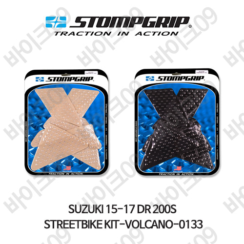 스즈키 15-17 DR 200S STREETBIKE KIT-VOLCANO-0133 스텀프 테크스팩 오토바이 니그립 패드 #55-10-0133