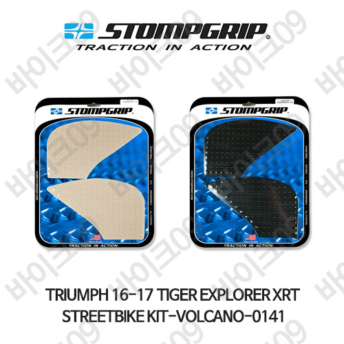 트라이엄프 16-17 타이거 익스플로러XRT STREETBIKE KIT-VOLCANO-0141 스텀프 테크스팩 오토바이 니그립 패드 #55-10-0141