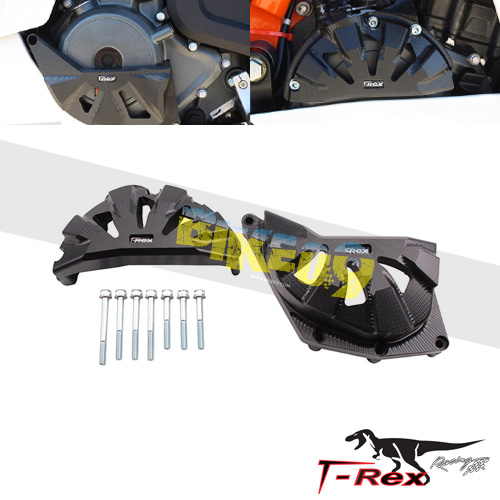 티렉스 엔진케이스 커버 가드 슬라이더 KTM RC390, 듀크390(2015) Engine Case Covers GB레이싱 N164-15C