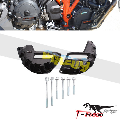 티렉스 엔진케이스 커버 가드 슬라이더 KTM RC8, RC8R, RC8RR(08-15) Engine Case Covers GB레이싱 N166-14C