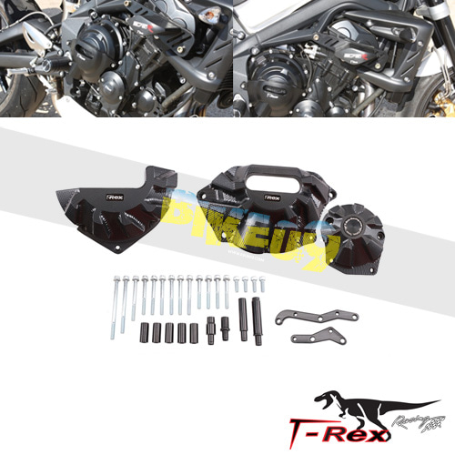 티렉스 엔진케이스 커버 가드 슬라이더 트라이엄프 TRIUMPH 스트리트트리플, 스트리트트리플R(06-17) Engine Case Covers GB레이싱 N10-6CC