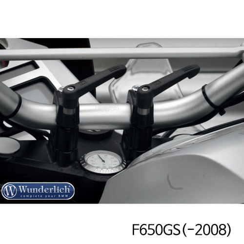 분덜리히 BMW 모토라드 F650GS(-2008) 핸들바라이저가 없는 퀵릴리즈 클램프 볼트 - 블랙색상 25870-000