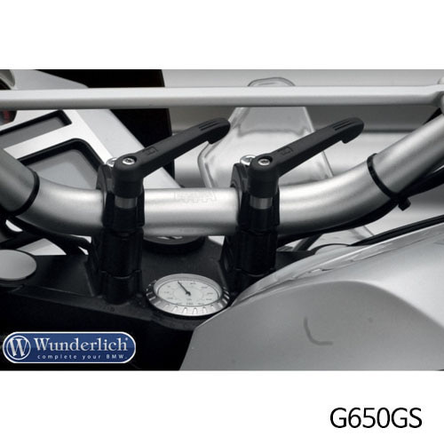 분덜리히 BMW 모토라드 G650GS 핸들바라이저가 없는 퀵릴리즈 클램프 볼트 - 블랙색상 25870-000