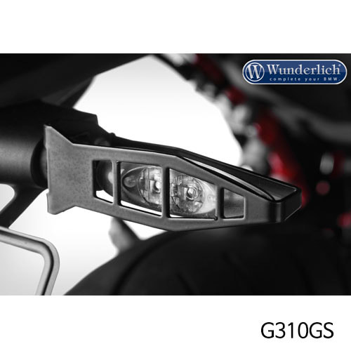 분덜리히 BMW 모토라드 G310GS 숏 인디케이터 프로텍션 - Piece 블랙 42841-002