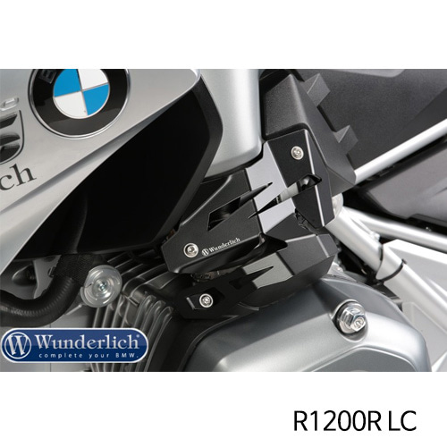 분덜리히 BMW 모토라드 R1200R LC 인젝션 커버 - 좌측용 블랙 42940-202