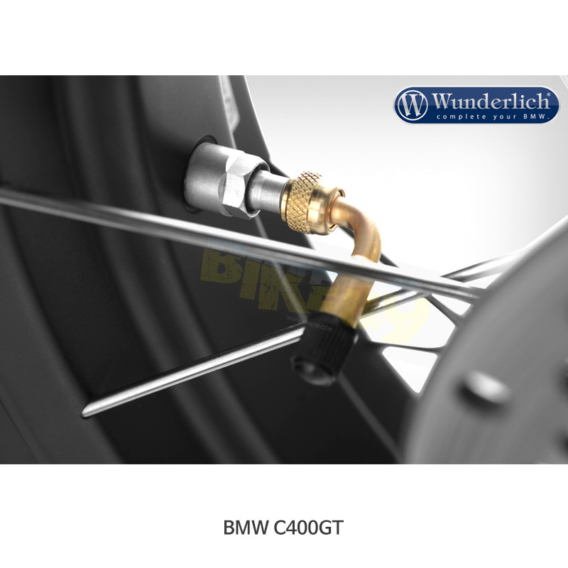 분덜리히 BMW 모토라드 C400GT 90° 밸브 스템 어댑터 20010-000