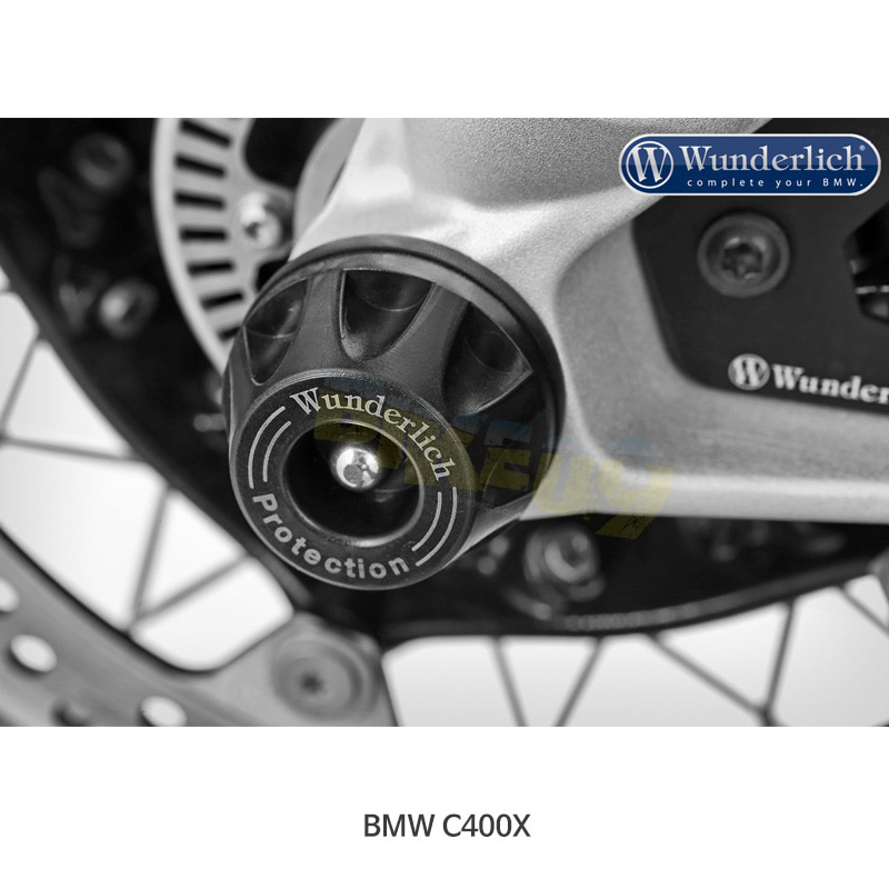 분덜리히 BMW 모토라드 C400X 보호 패드 DOUBLESHOCK - 블랙 색상 42155-002