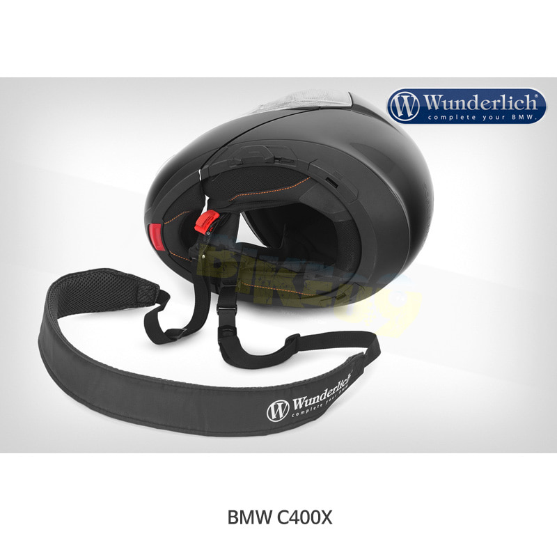 분덜리히 BMW 모토라드 C400X 헬멧 캐리 스트랩 (래칫 잠금) - 블랙 색상 44320-700