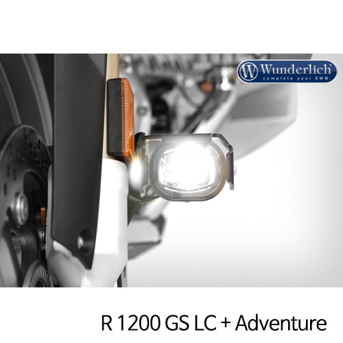 분덜리히 BMW 모토라드 안개등 R1200GS LC R1200GS어드벤처 LED 추가 헤드라이트 LED 마이크로플루터 블랙 28360-602