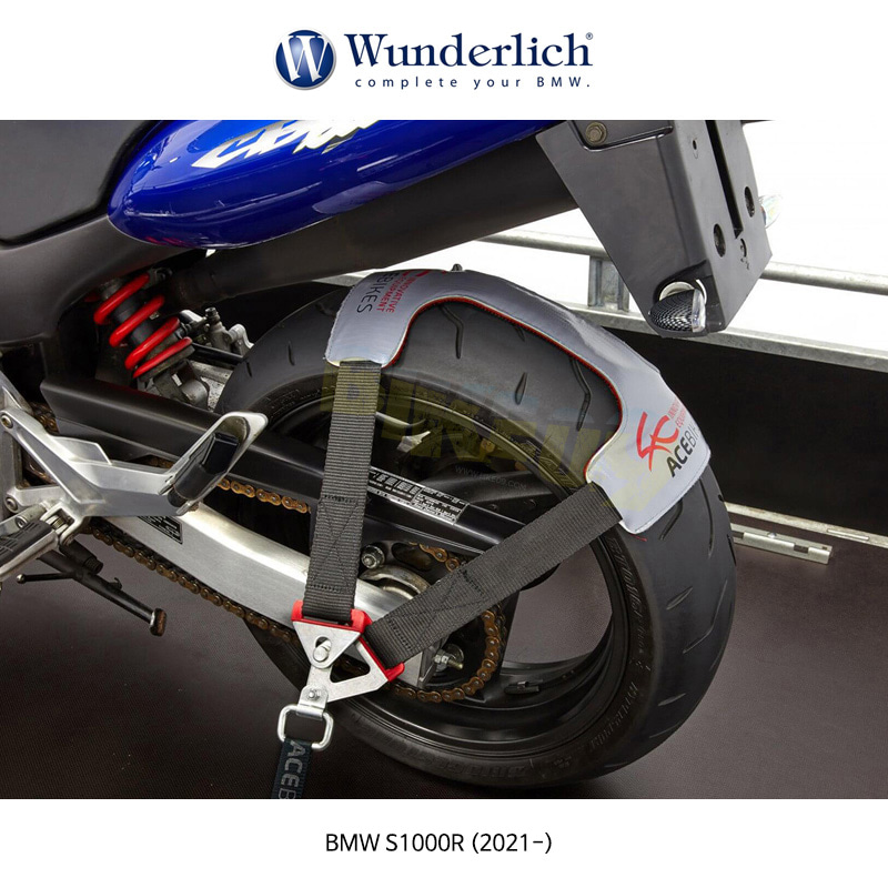 분덜리히 BMW 모토라드 S1000R (2021-) TyreFix® 오토바이 고정 매듭 (그레이) 50100-001