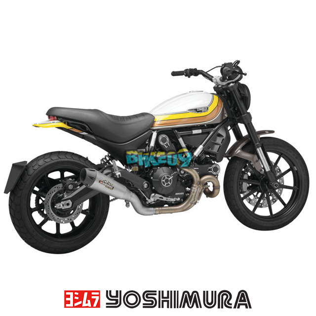 요시무라 두카티 스크램블러 16-20 스트리트 Exhaust 시스템 (레이스, 슬립 온, R-34) - 머플러 오토바이 튜닝 부품 19400BT510
