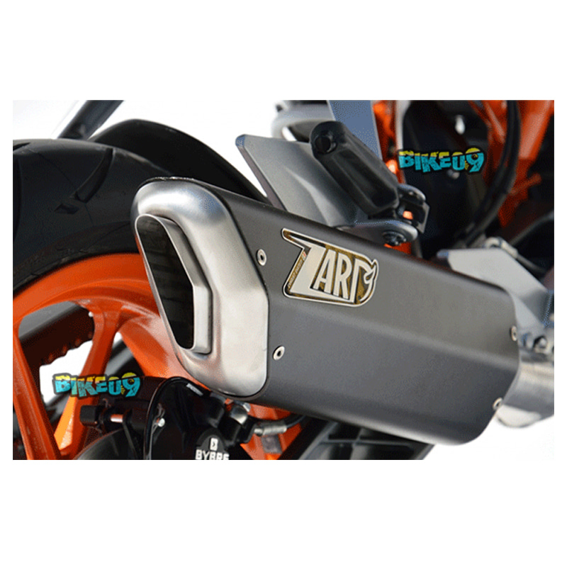 쟈드 펜타 이녹스 블랙 레이싱 KTM RC 125/200 (14-) 슬립 온 익스허스트 - 오토바이 머플러 배기 ZKTM227APR