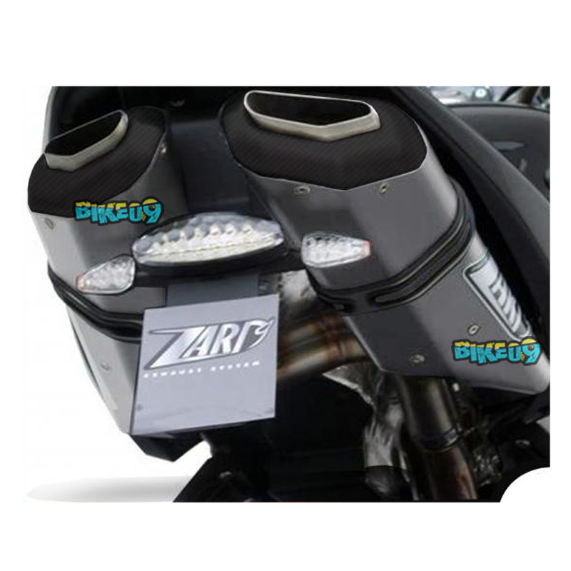 쟈드 이녹스 알류미늄 샤이버 레이싱 스즈키 1300 브킹 (08-) 슬립 온 - 오토바이 머플러 배기 ZS200ASR-S-FC