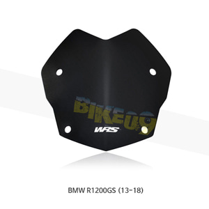 BMW R1200GS (13-18) WRS 윈드스크린 랠리 매트 블랙 BM045NO