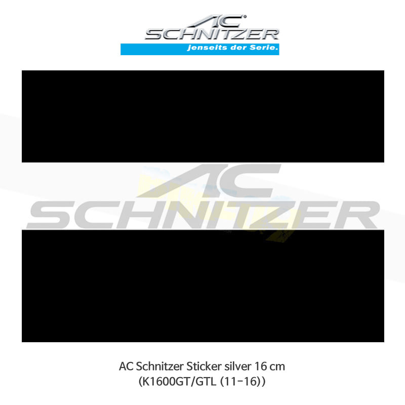 AC슈니처 BMW K1600GT/GTL (11-16) 로고 스티커 16cm (실버 색상) S88S