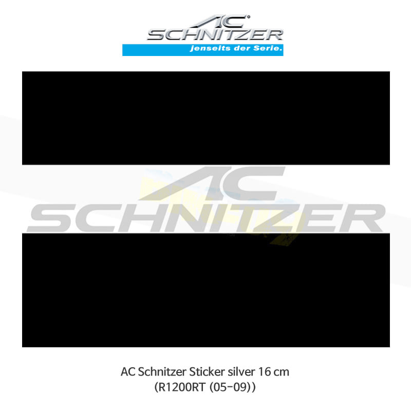 AC슈니처 BMW R1200RT (05-09) 로고 스티커 16cm (실버 색상) S88S