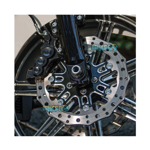 7-밸브 브레이크 로터 블랙 - 알렌네즈 할리 오토바이 튜닝 파츠 부품 33-10301-202