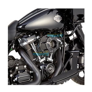 BEVELED 인버티드 시리즈 에어 클리너 블랙 - 알렌네즈 할리 오토바이 튜닝 파츠 부품 18-919