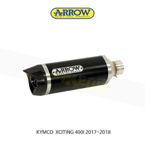 ARROW 애로우 SILENCER 레이스 테크 알루미늄 다크/ 킴코 익사이팅400I (17-18) 73516AKN