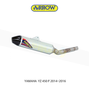 ARROW 애로우 SILENCER 레이싱V2 알루미늄/ 야마하 YZ450F (14-16) 75122TAK
