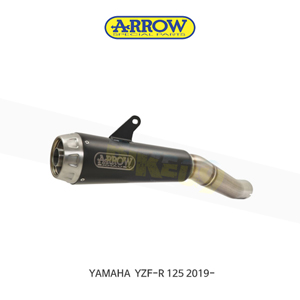 ARROW 애로우 SILENCER 레이싱 프로 레이스 스틸 다크/ 야마하 YZF-R125 (19-) 51004PRN