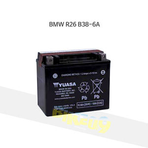 YUASA 유아사 BMW R26 배터리 B38-6A 밧데리