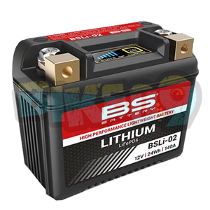 혼다 BS 배터리 BSLI-02 리튬 배터리 12N5.5-3B/YTX4L-BS/YB4L-B - 오토바이 밧데리 리튬이온 배터리 360102