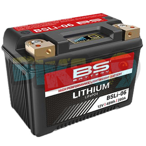 허스크바나 BS 배터리 BSLI-06 리튬 배터리 YTZ12S/YTZ14S - 오토바이 밧데리 리튬이온 배터리 360106