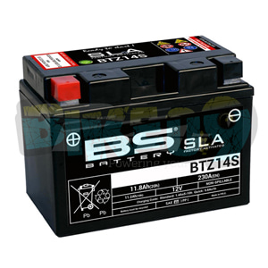 BS 배터리 SLA BTZ14S (FA) - BMW C600 스포츠/600cc (12-15) 오토바이 부품 튜닝 파츠 300638-1
