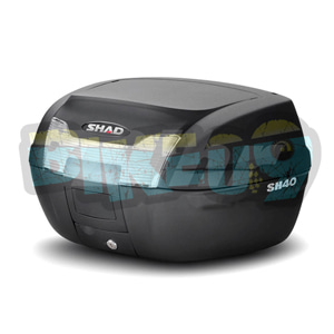 샤드 탑 케이스 SH40 블랙 - BMW C600 스포츠/600cc (12-15) 오토바이 부품 튜닝 파츠 D0B40100