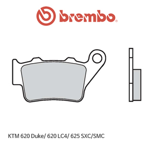 KTM 620듀크/ 620LC4/ 625SXC/SMC 오토바이 브레이크패드 브렘보 07BB02SX
