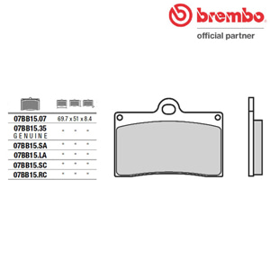 브렘보 브레이크 패드 - OEM ID450 Genuine 카본 세라믹 - 오토바이 브렘보 브레이크 패드 07BB1535
