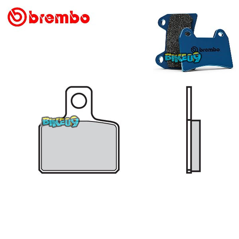 브렘보 앞 브레이크 패드 CC 로드 카본 세라믹 HM MX50 BAJA 12/14 MX (99-09) - 오토바이 브레이크 패드 07GR4804