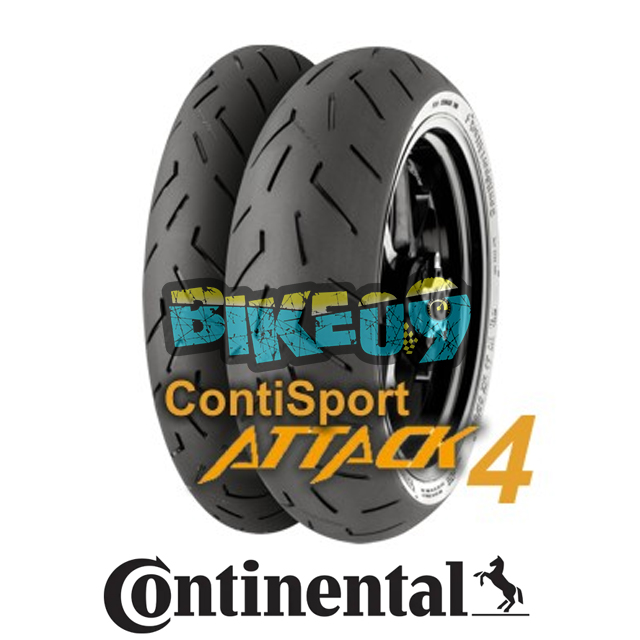 콘티넨탈 ContiSportAttack 4 160/60 ZR 17 M/C (69W) TL CSA 4 Sport / Hypersport (Rear) - 오토바이 타이어 부품