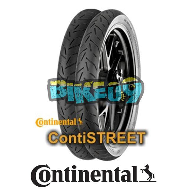콘티넨탈 ContiStreet 100/80-18 M/C 53P TL CStreet Allround / City (Rear) - 오토바이 타이어 부품