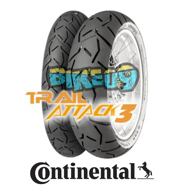 콘티넨탈 ContiTrailAttack 3 130/80-17 M/C 65S TT CTA 3 Trail Adventure (Rear) - 오토바이 타이어 부품