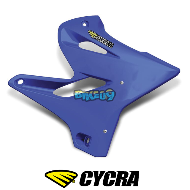 싸이크라 야마하 YZ125/YZ250 파워플로우 인테이크 라디에이터 슈라우드 (블루) - 오토바이 튜닝 부품 1CYC-1783-62