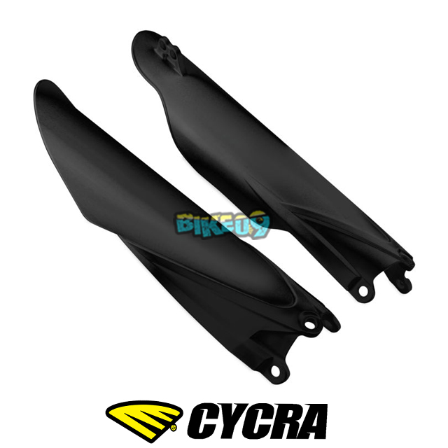 싸이크라 야마하 WR450F/YZ250/YZ450 포크 가드 (블랙) - 오토바이 튜닝 부품 1CYC-6901-12