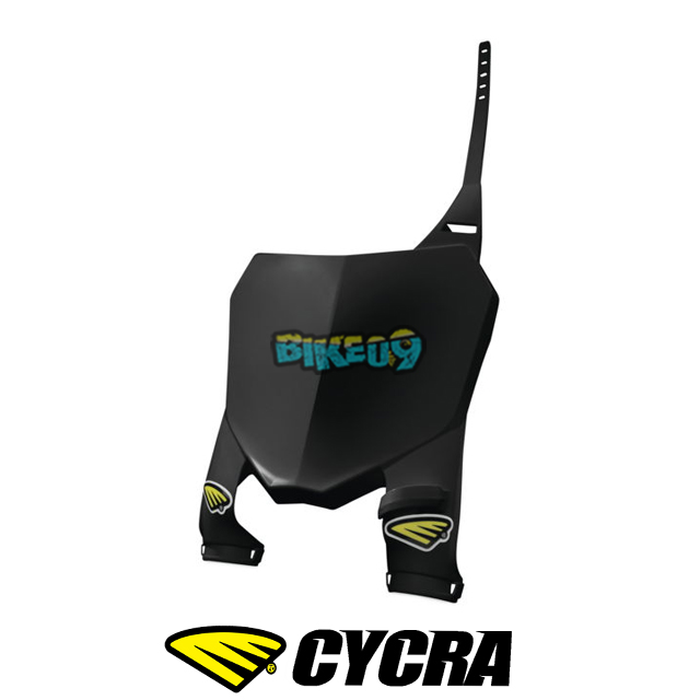싸이크라 혼다 CRF250R/CRF450R 팩토리 에디션 스타디움 넘버 플레이트 (블랙) - 오토바이 튜닝 부품 1CYC-1210-12