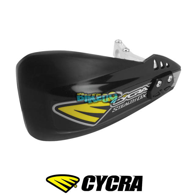싸이크라 스텔스 DX 핸드쉴드 컴플리트 레이서 팩 (블랙) - 오토바이 튜닝 부품 1CYC-0025-12X
