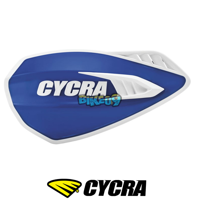 싸이크라 사이클론 핸드가드 (블루/화이트) - 오토바이 튜닝 부품 1CYC-0056-245