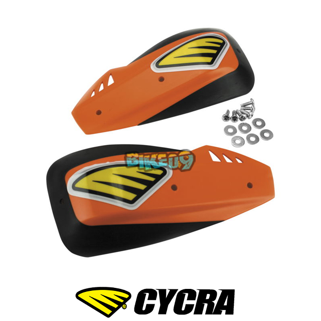 싸이크라 엔듀로 DX 핸드쉴드 전용 (오렌지) - 오토바이 튜닝 부품 1CYC-1025-22